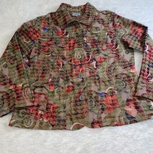 Excellent Condition Analogy Boho Blazer/Shaket
